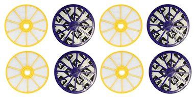 4 sets Washable Lifetime Pre &amp; Post Motor Filter for Dyson Vacuum DC07 Replacement Hepa Filter Pre Post-motor... N3