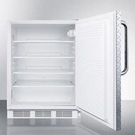 Summit AL750LDPL 24&quot; 5.5 Cu. Ft. Capacity Freestanding All-Refrigerator with Lock Automatic Defrost Adjustable... N4
