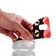 Galaxy S3 Case, Firefish [Clear Drop Protection] [Shock Absorbent] Stylish Elegant Flexible TPU Soft Back Case... N123