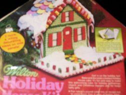 Wilton Holiday House Kit Cake Pan Sealed in Original Pkg