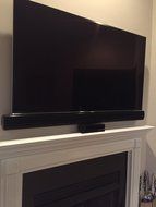 Pinnacle Speakers QP 15 15-Driver Slim Line LCR Bar Ideal for Flat Panel TVs 50-Inch and Up (Piano Lacquer Black...