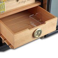 Best Freestanding Thermo-Electric Cigar Humidor Humidifier Storage Box Cooler Set System- This Unit Is For The... N5