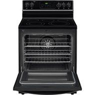 Frigidaire FGEF3058RB30" Black Electric Smoothtop Range - Convection N3