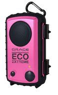 Grace Digital Audio-Water Tight Speaker Case in Pink