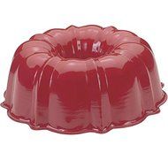 Nordic Ware Bundt Keeper with Bundt Pan - Baking Set - Red