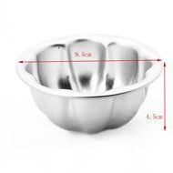 DUFUSTORE 1pcs Aluminum Flower Cake Muffin Chocolate Cupcake Bakeware Pan Mold Tool N3