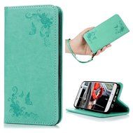 S7 Case,Samsung Galaxy S7 Case - Wallet Embossed Flowers Smart Magnetic Close High Quality Premuim PU Leather... N34