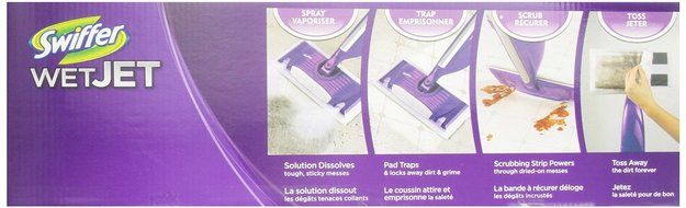 Swiffer WetJet Spray, Mop Floor Cleaner Starter Kit N5