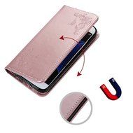 S7 Case,Samsung Galaxy S7 Case - Wallet Embossed Flowers Smart Magnetic Close High Quality Premuim PU Leather... N36