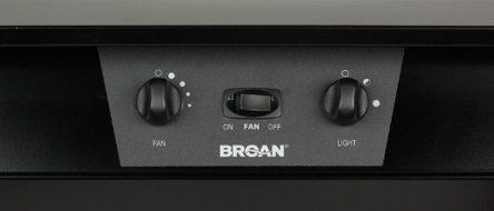 Broan AP136SS Variable Speed Range Hood, 9-Inch 440 CFM, Stainless Steel N4