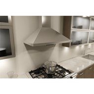 Miseno MH00130CS 750 CFM 30 Inch Stainless Steel Wall Mounted Range Hood with Du, Stainless Steel N2