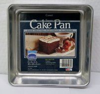 8 x 8 x 2 inch Square Mirro/Comet Cake Pan N3