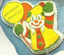 Wilton Cake Pan: Circus Clown (502-3193, 1981) N3