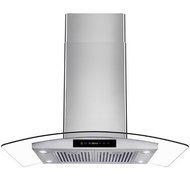 Golden Vantage 29.5'' 400 CFM Convertible Island Range Hood N6