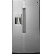 GE Cafe Stainless Steel Counter-Depth Side-By-Side Refrigerator N3
