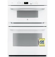 GE PT7800DHWW Profile 30" White Electric Combination Wall Oven - Convection N5