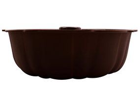 Marathon Housewares KW200012OR Premium Silicone Bundt Pans, Orange N3
