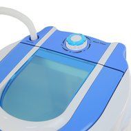 XtremepowerUS Mini Portable Washer 6 Pounds Max Capacity Compact Portable Washing Machine N3