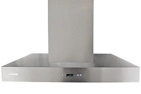 XtremeAir PX04-I36 Island Mount Range Hood with 900 CFM Swing-able Flat Filters, 36" N3