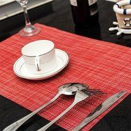 4PCS/set PVC Placemat Meal Cup Pad Table decoration accessories Kitchen Dining bar Place mat Pad Tableware N3
