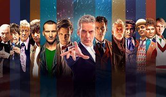 Doctor Who poster 40 inch x 24 inch / 21 inch x 13 inch by bribase shop