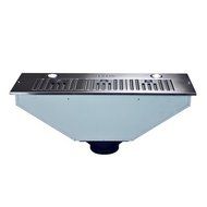 12" 550 CFM Convertible Wall Mounted Range Hood Size: 36" H x 12" W x 11.13" D