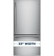 GE Stainless Steel Bottom Freezer Refrigerator N17