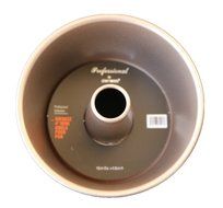 4 inch Savarin (Rum Baba) Cake Mould Champagne Gold Non-stick Convex Cylindrical Mold Pan (1, Bundt Pan) N7