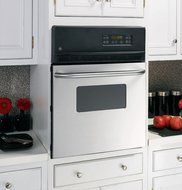 GE JRP20SKSS 24" Stainless Steel Electric Single Wall Oven