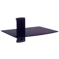 Tempered Glass Audio Video Equipment 1 Shelf