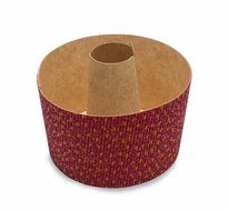 Welcome Home Brands Large Bundt Cake Round Leaf, 5.9-Inch Diameter by 3.9-Inch Height, One Case of 75 Units