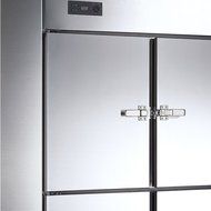 1000L Pull Doors Restaurant Kitchen Commercial Stainless Steel Refrigerator Upright Freezer Fridge Reach-in Cabinet... N3