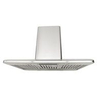 KOBE Range Hoods IS2236SQB-DC16-1 6-Speed 750 CFM Premium Island Range Hood Fits Ceiling Height Of 7-1/2', 36" N3