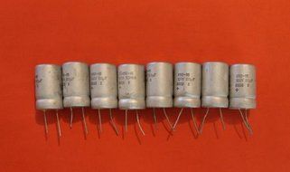Capacitor oxide electrolytic K50-16 100V 50uF USSR 8 pcs
