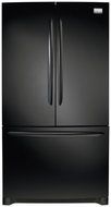 Gallery Series 27.8 Cu. Ft. French Door Free-Standing Refrigerator/Freezer Color: Ebony Black
