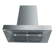Z Line KECOMi-42-LED 1200 CFM Pro Island Range Hood with Baffle Filters, 42-Inch N2