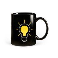 MuLuo Bulb Color Changing Mug Ceramic Cup Temperature Changing Color Cup N2