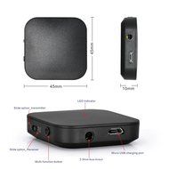 Bluetooth 4.1 Audio Transmitter and Receiver, GLL 2-in-1 Wireless 3.5mm Portable Adapter, Support APTX, SBC, A2DP... N16