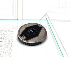 JISIWEI Smart Vacuum Cleaner S+ Wifi Cleaning Robot and Surveillance with Built-in 1080P Camera and Remote Control... N3