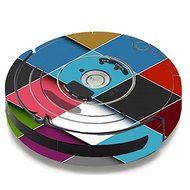 Skin Decal Vinyl Wrap For IRobot Roomba 650 655 Vacuum / Colorful Geometry Pattern
