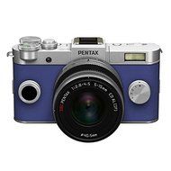 Pentax SLR camera zoom lens kit Bright Silver / Royal Blue 034 order color PENTAX Q-S1 N4