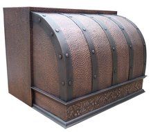 Copper Best H4 302422BS Range Hood in Copper with Easy Installed Liner N2