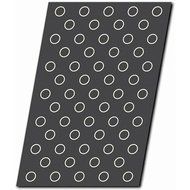 Matfer Bourgeat Silicone Silform Cream Puffs Baking Molds, 59 Cups 337000