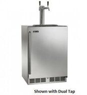 Perlick HP24TO-3-1R1 24" Signature Series Indoor Beer Dispenser with Single Faucet Tower Complete Self-Contained...