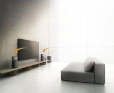 Philips Fidelio E5 Wireless Surround on Demand Speakers N4