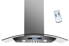 AKDY 36" Wall Mount Range Hood AZ-D05-90 Stainless Steel Vent Hood W/Remote N5