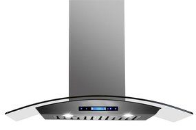AKDY 36" Wall Mount Range Hood AZ-D05-90 Stainless Steel Vent Hood W/Remote N6