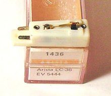 PHONOGRAPH NEEDLE CARTRIDGE ARISTA 1436 LC-36 EV 5444 EV 5444D FOR