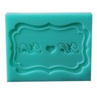 MuLuo Silicone Mold Cupcake Fondant Cake Tools &quot; Mr Mrs &quot; Letter Cake Mold N3