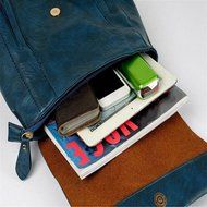 Phoneix New PU leather Vintage Women&#039;s Backpack School Bag N5